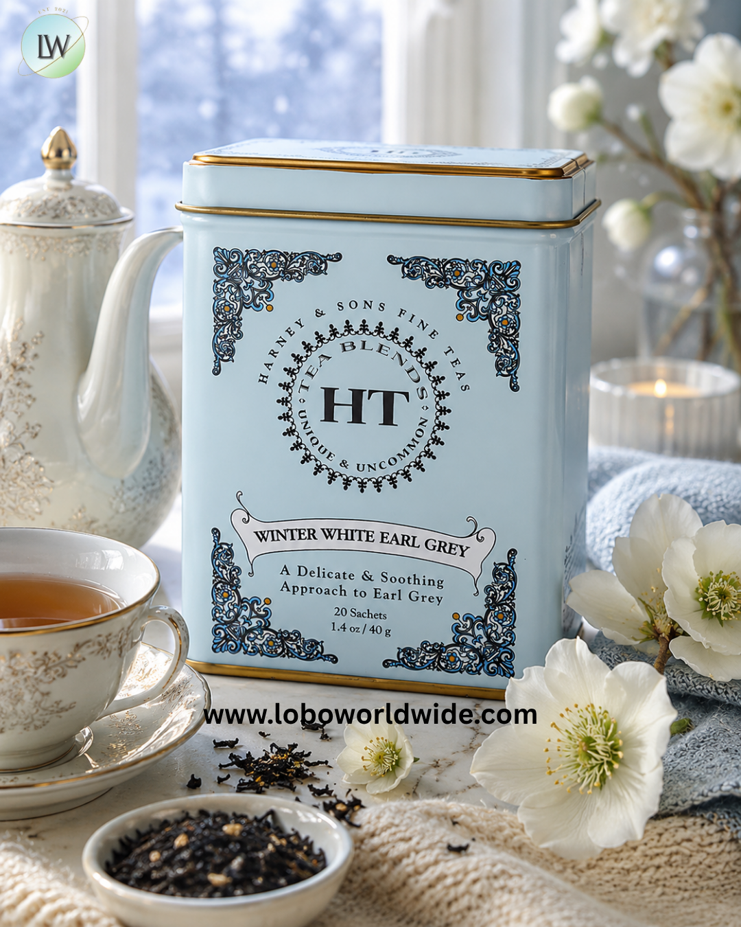 Harney & Sons, HT Tea Blends, 20 Tea Sachets, 1.4 oz (40 g)