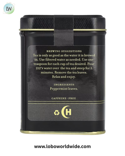 Harney & Sons, Herbal Tea, Peppermint, Caffeine Free, 1.5 oz (42 g)