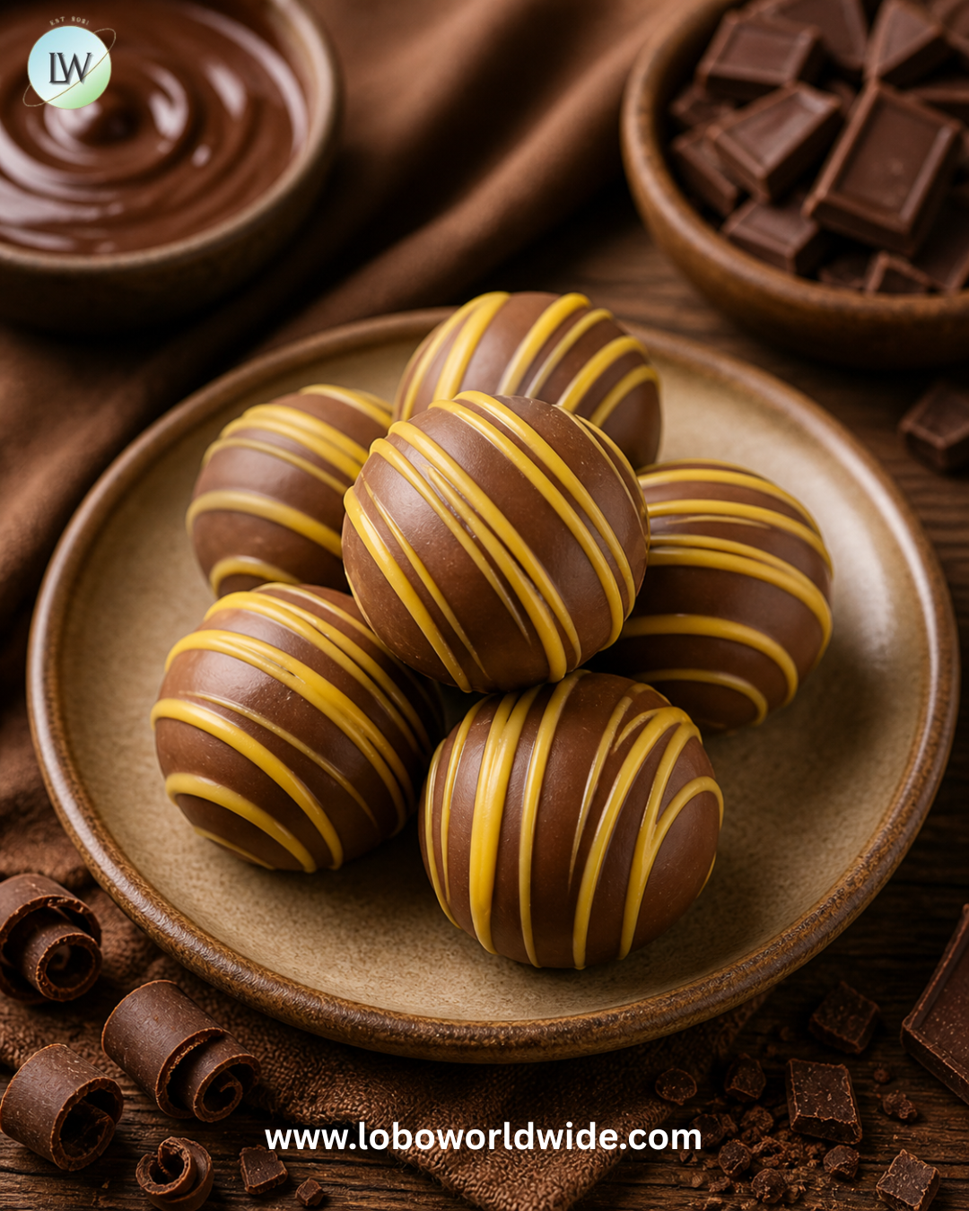 Hazelnut Truffles Milk Chocolate Birnn - 5lb