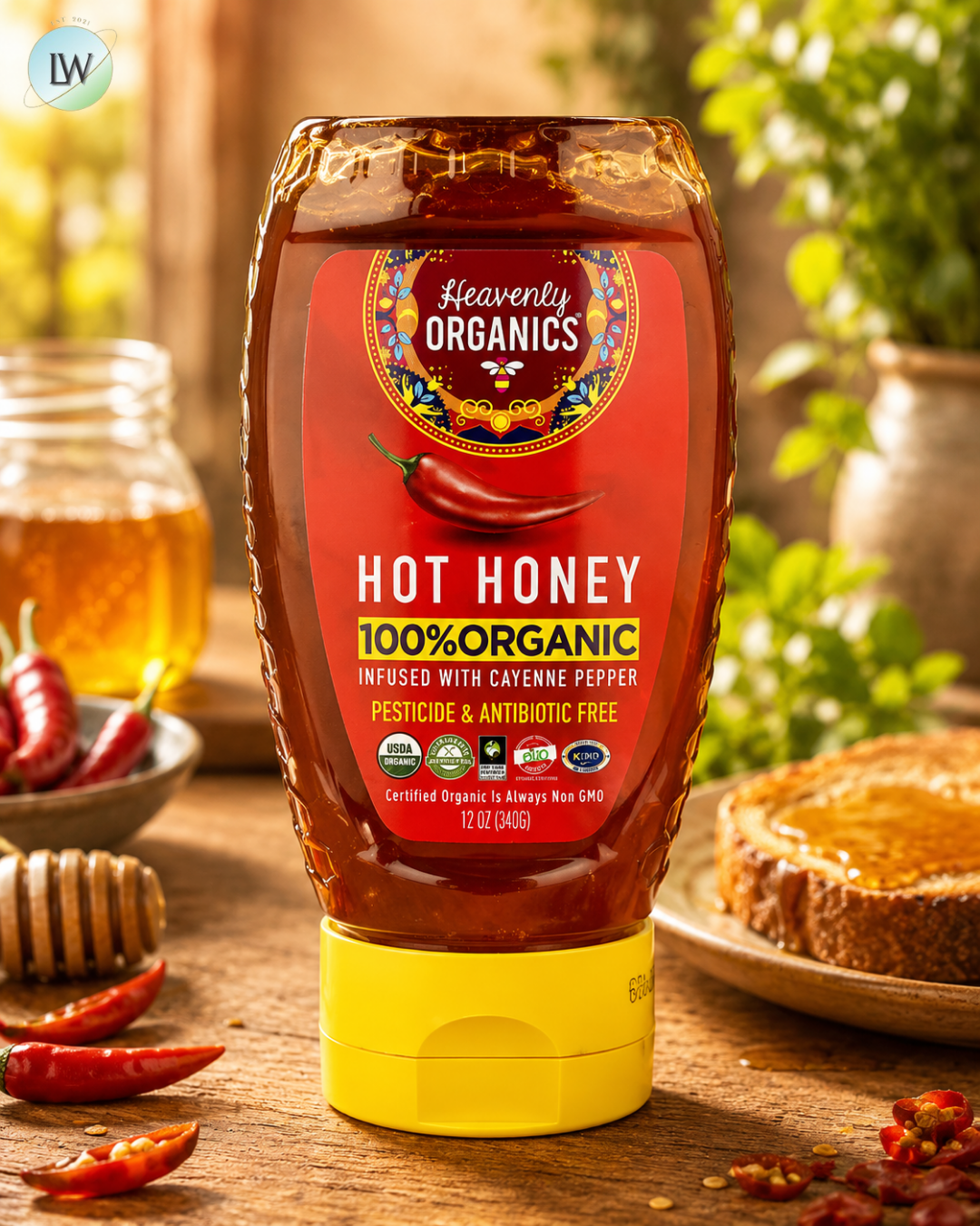 Heavenly Organics, 100% Organic, 12 oz (340 g)