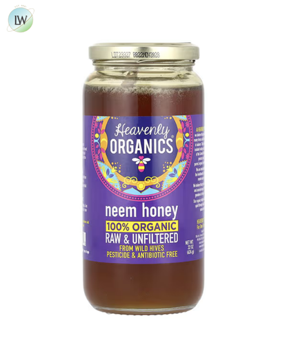 Heavenly Organics, 100% Organic Neem Honey, Raw & Unfiltered, 22 oz (624 g)