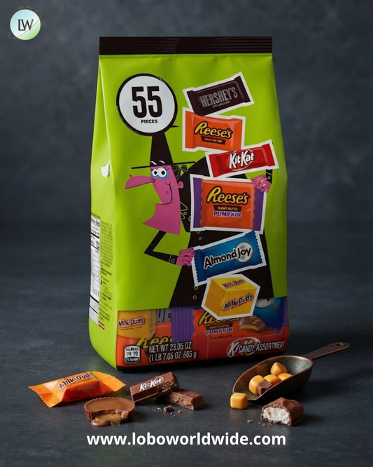 Hershey Assorted Chocolate Halloween Variety Bag, 23.05 oz. (55 Pcs.)