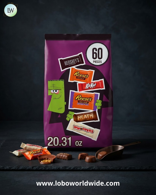 Hershey Assorted Halloween Variety Bag, 20.31 oz (60 Pcs.)