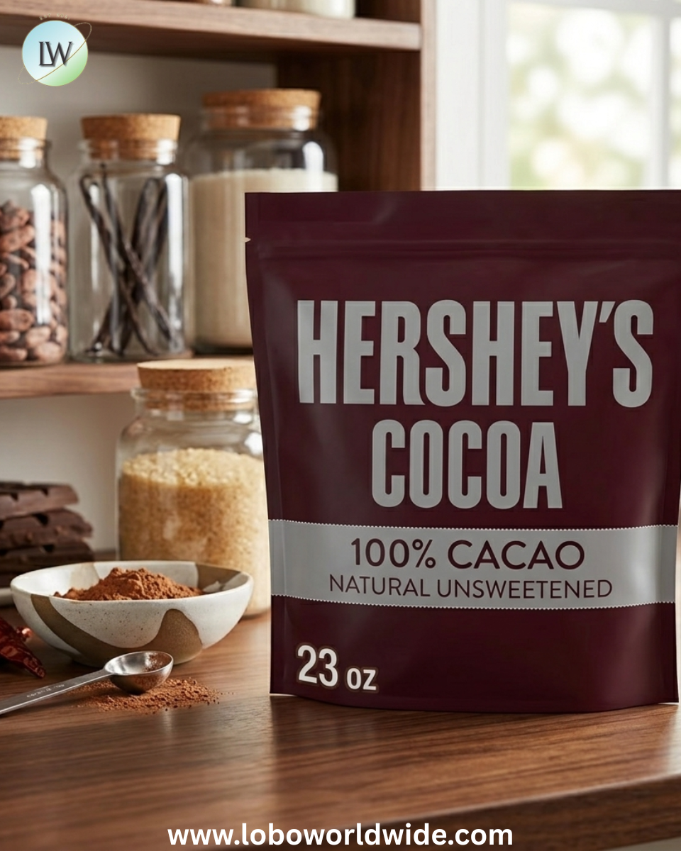 Hershey's Cocoa 100% Cacao Natural Unsweetened, 23 oz.