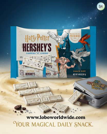 Hershey's Halloween Harry Potter Candy, Cookies 'n' Creme, 9.45 oz.