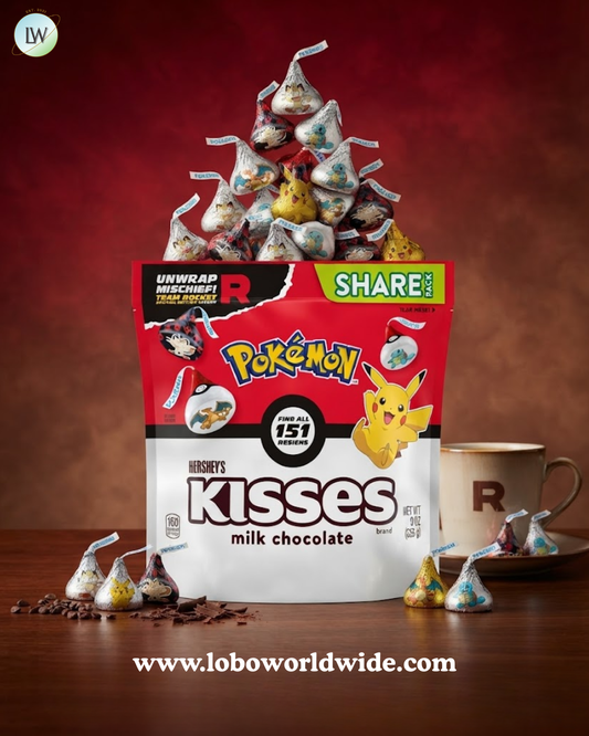 Hershey's Kisses Milk Chocolate Pokémon, Share Pack, 9 oz.