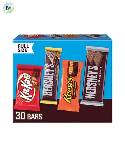 Hershey's Milk Chocolate Candy, Variety Pack, 45 oz.