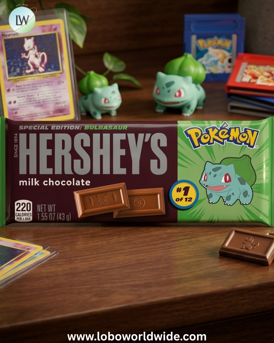 Hershey's Milk Chocolate Pokemon Candy, Bar 1.55 oz - pack of 4