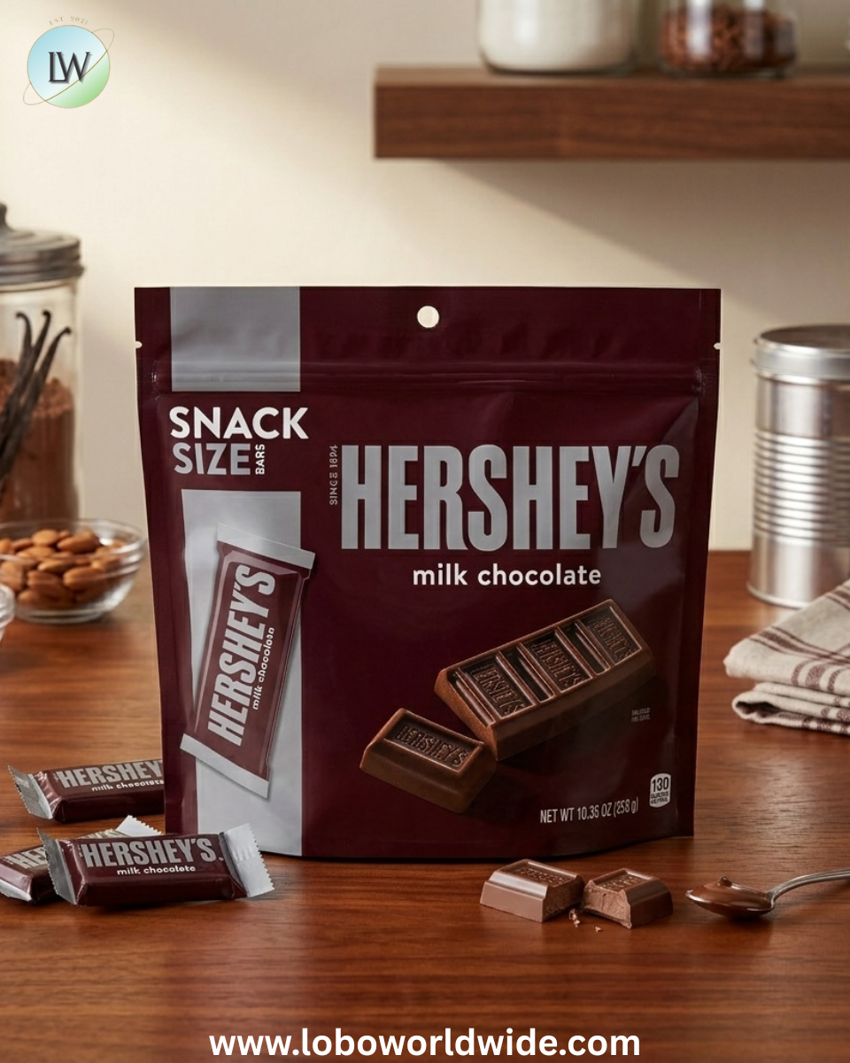 Hershey's Milk Chocolate Snack Size Candy, Bag 10.35 oz