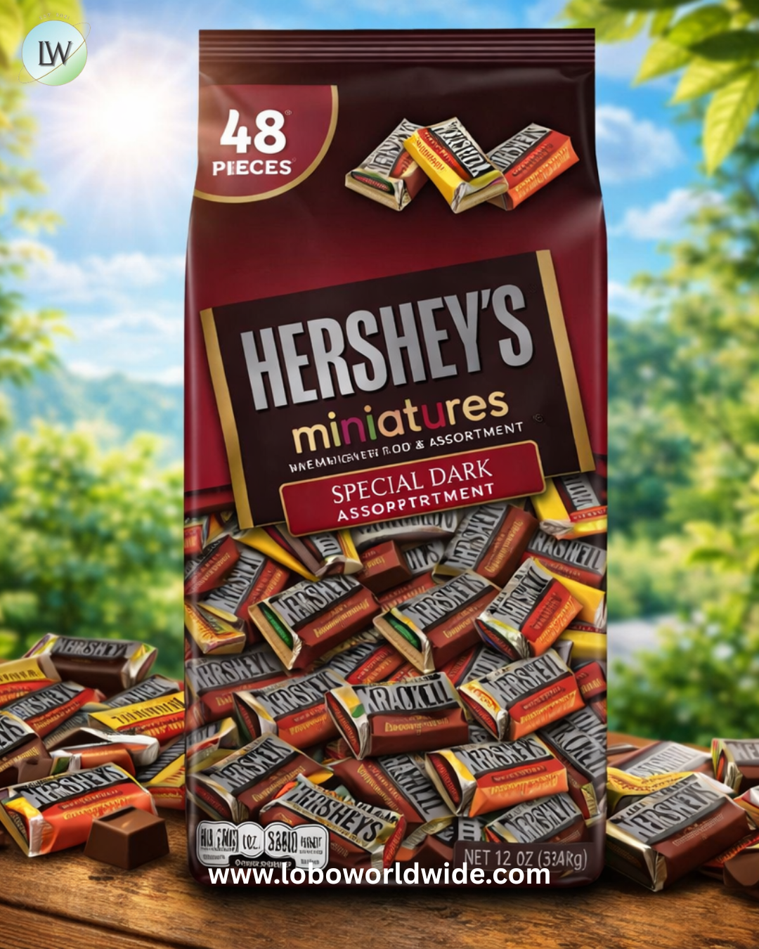Hershey's Special Dark Chocolate Miniatures, 48 oz.