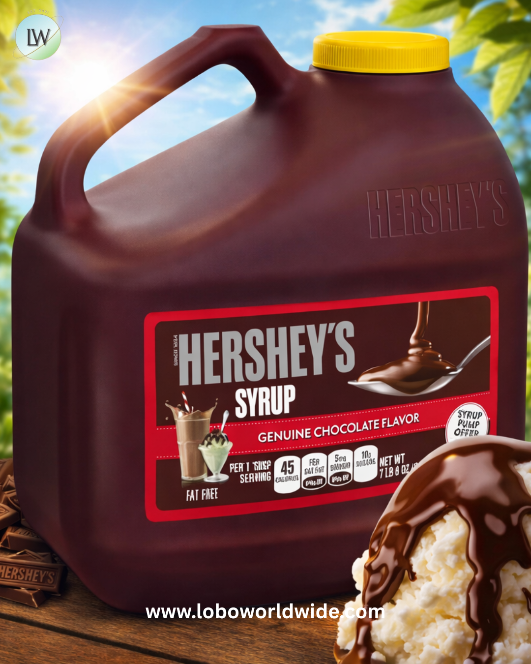 Hershey's Syrup, Chocolate, 120 oz