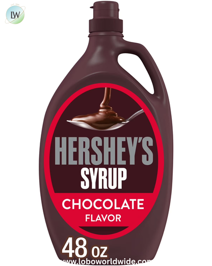 Hershey's Chocolate Flavored Syrup, Bulk Bottle 48 oz