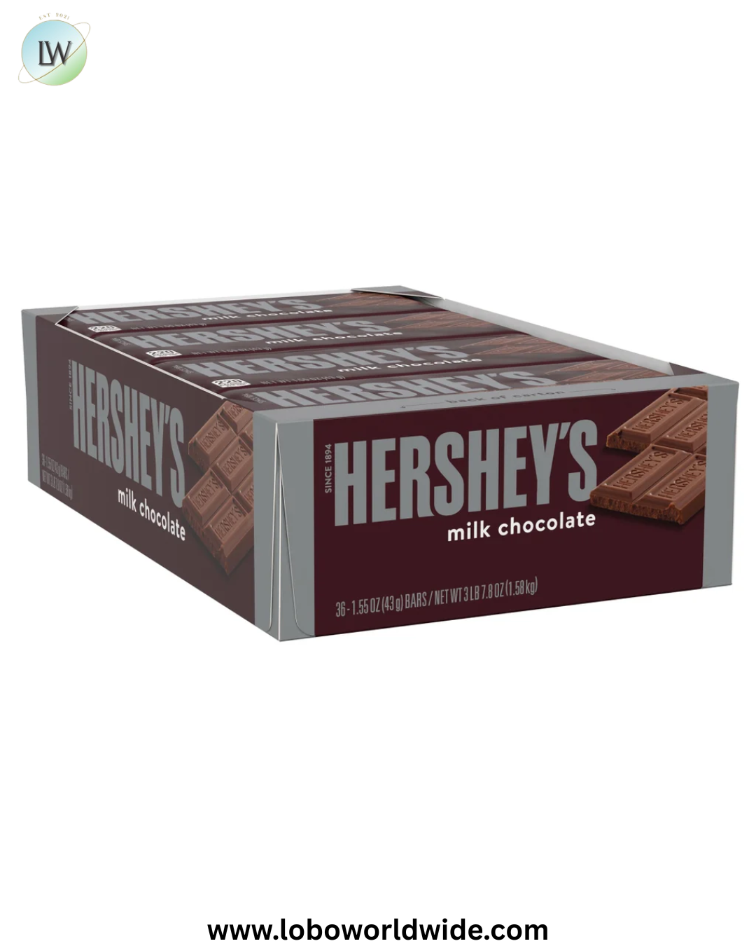 Hershey's Milk Chocolate Bars, 10 ct.