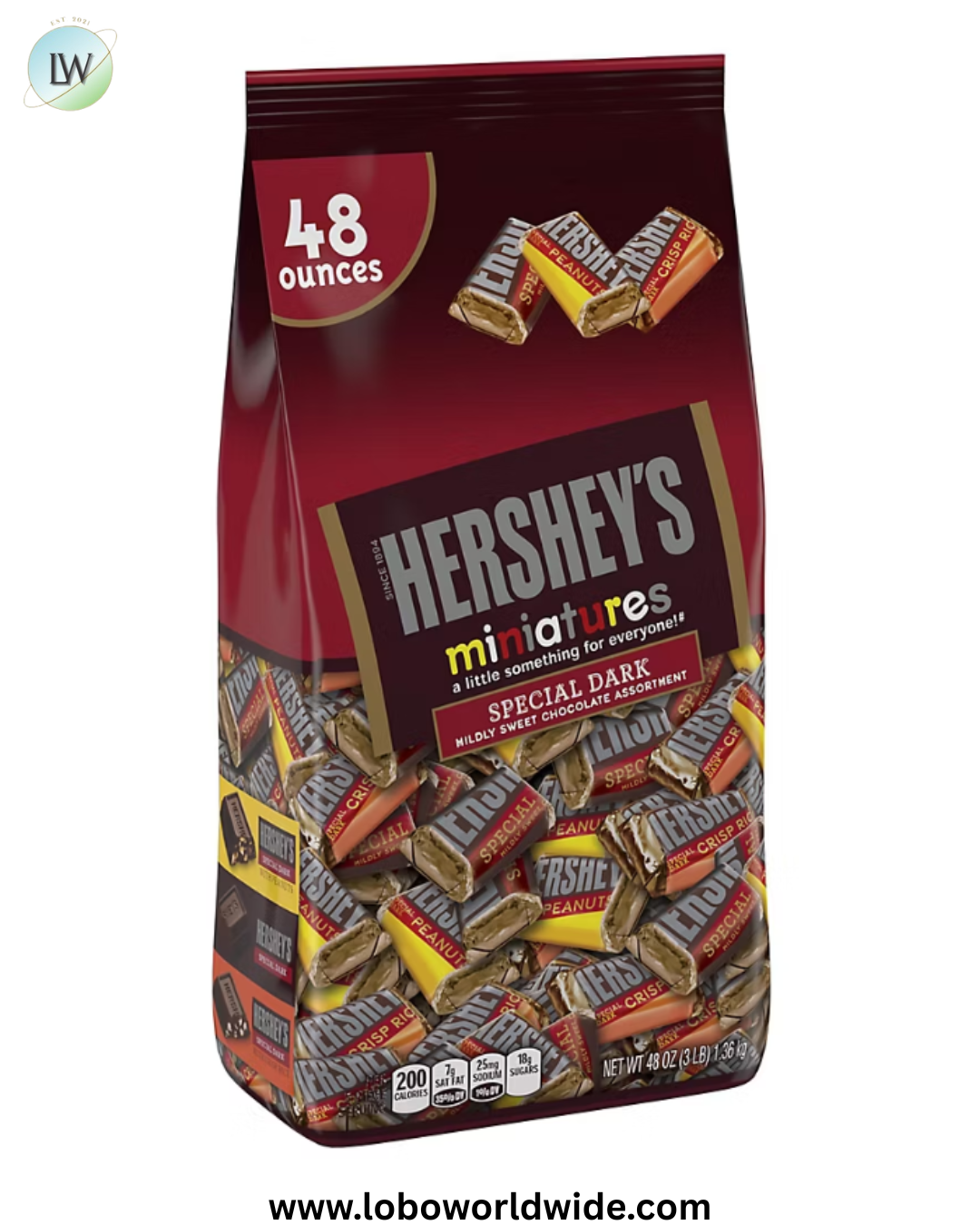 Hershey's Special Dark Chocolate Miniatures, 48 oz.