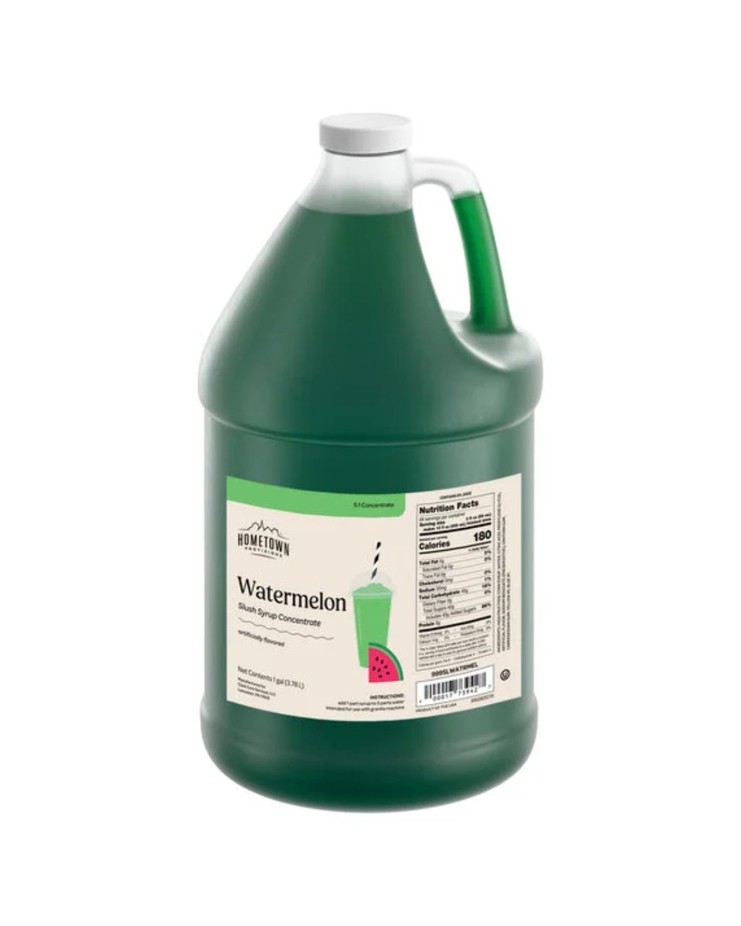 Hometown Provisions 1 Gallon Slushy 5:1 Concentrate (Various Flavours)