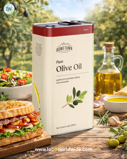 Hometown Provisions Olive Oil.