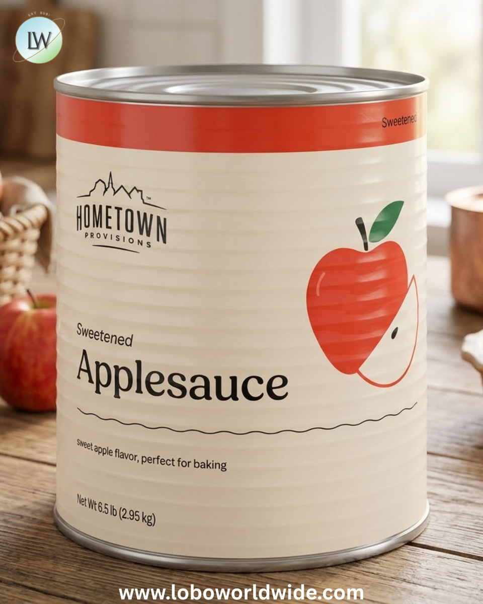 Hometown Provisions #10 Can Applesauce - 6/Case