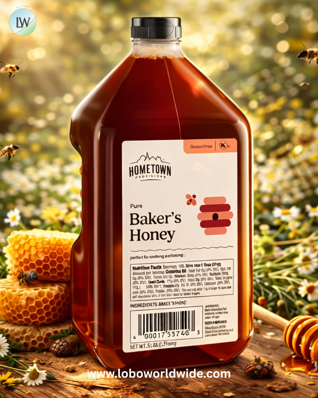 Hometown Provisions 5 lb Honey.