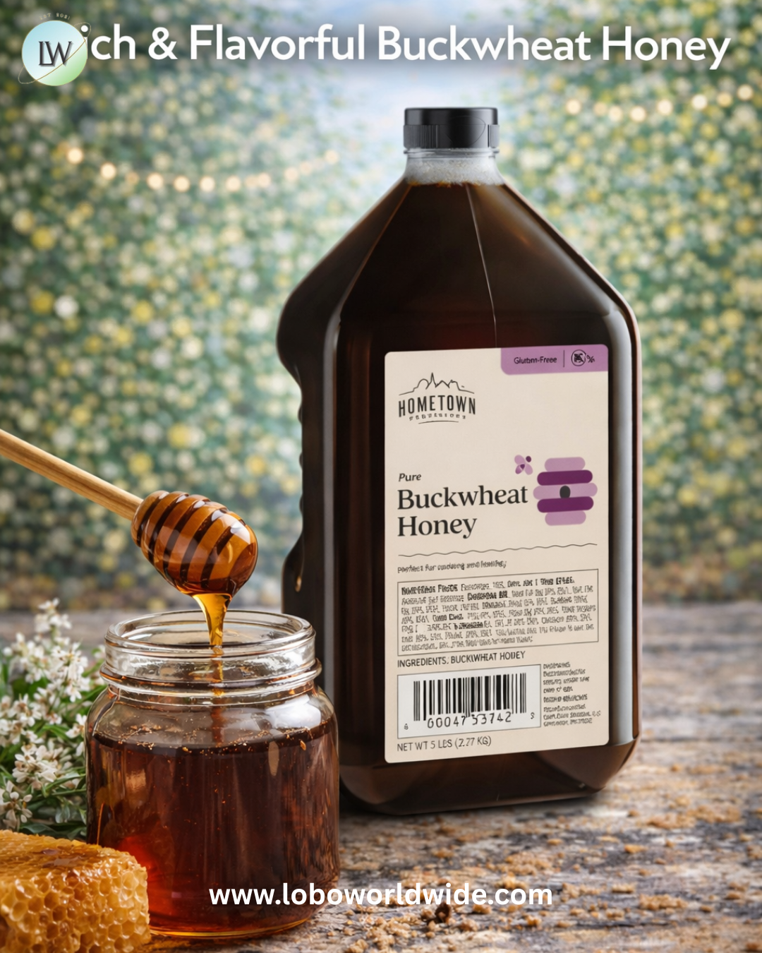 Hometown Provisions 5 lb Honey.