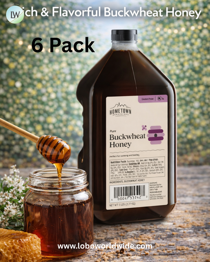 Hometown Provisions 5lb Honey - 6/Case