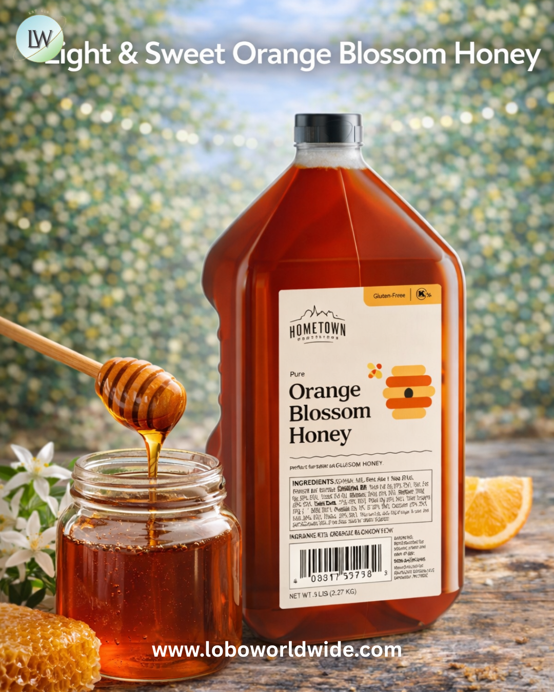 Hometown Provisions 5 lb Honey.