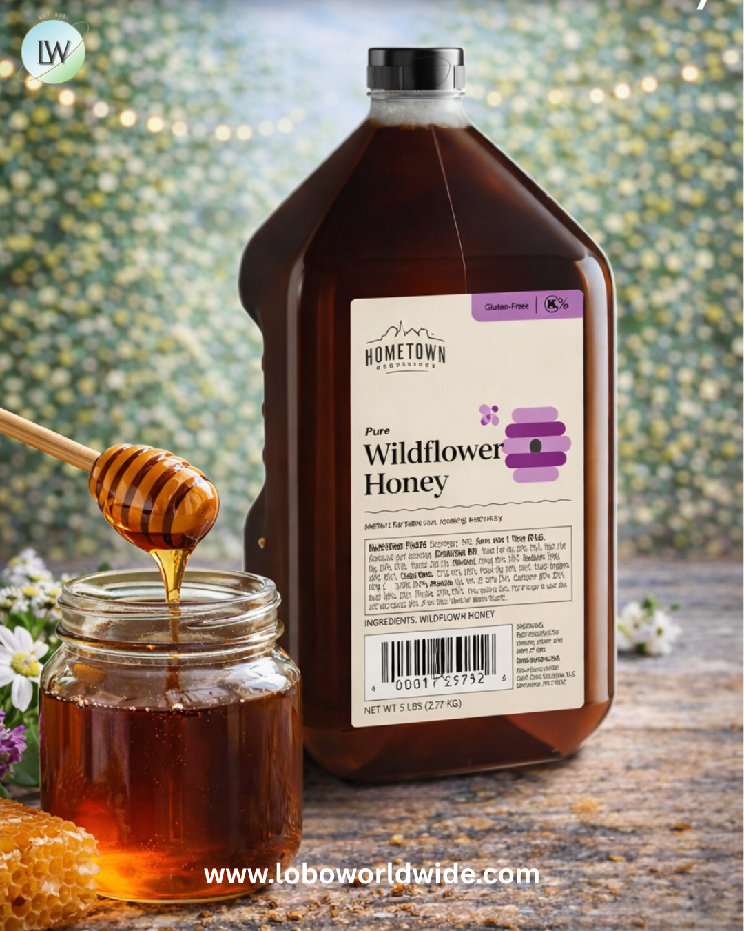 Hometown Provisions 5 lb Honey.