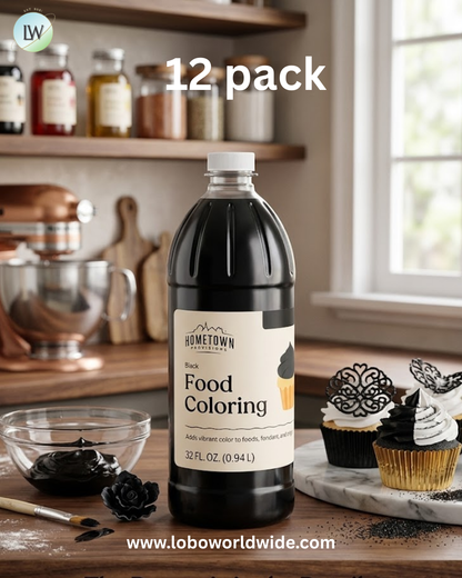 Hometown Provisions Food Coloring 32 fl. oz. - 12/Case
