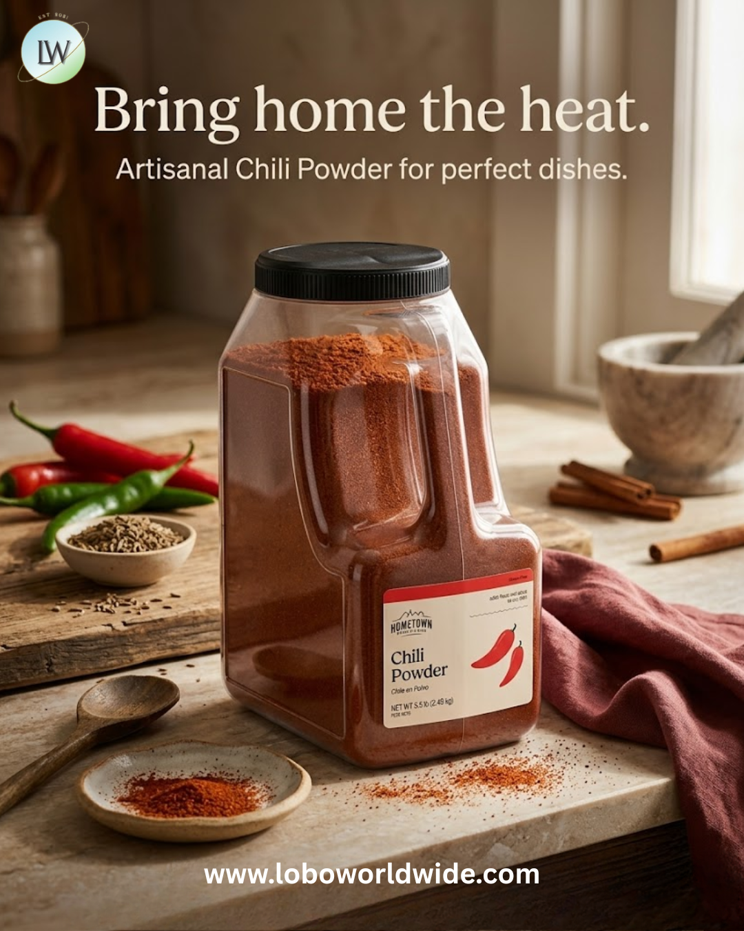 Hometown Provisions Chili Powder.