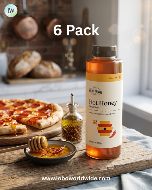 Hometown Provisions Hot Honey Squeeze Bottle.