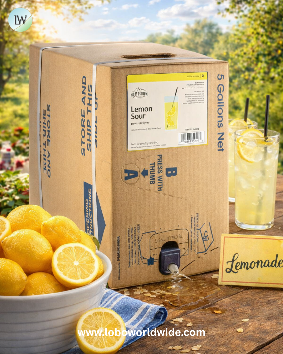 Hometown Provisions Syrups 5 Gallon Bag in Box