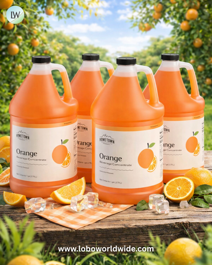 Hometown Provisions Beverage 5:1 Concentrate 1 Gallon - 4/Case