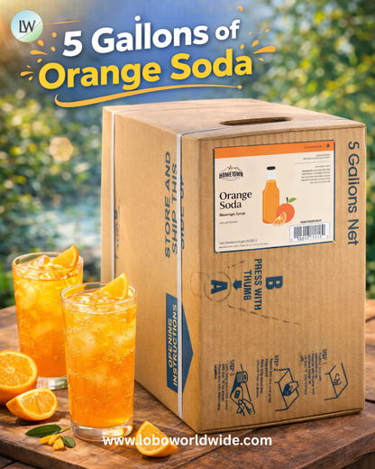 Hometown Provisions Syrups 5 Gallon Bag in Box