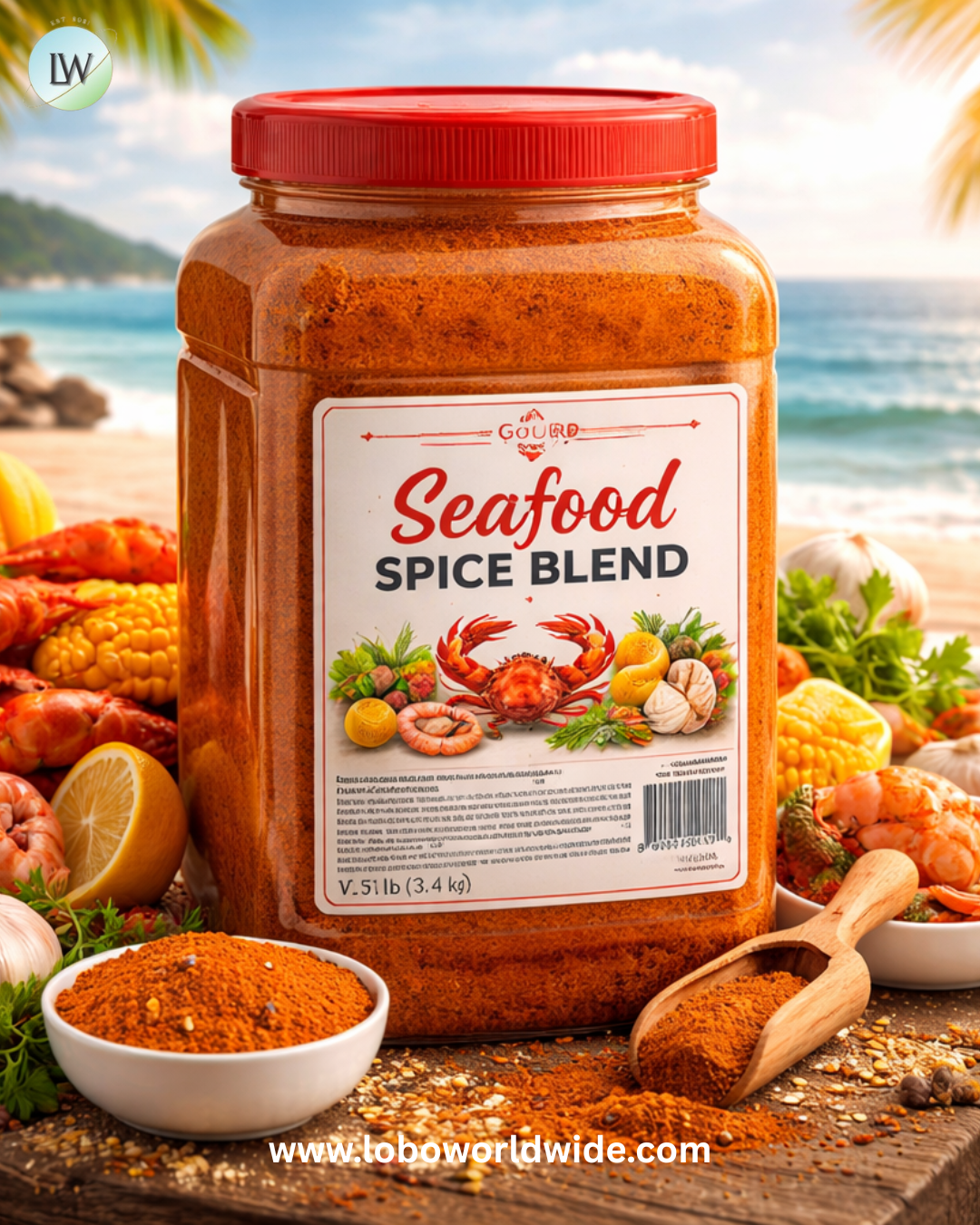 Hometown Provisions Seafood Spice Blend.