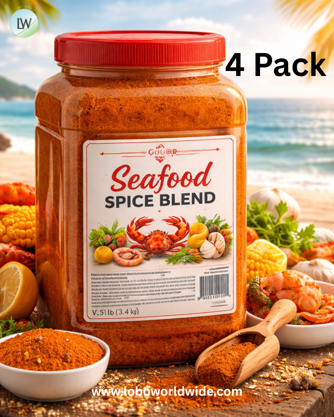 Hometown Provisions Seafood Spice Blend.