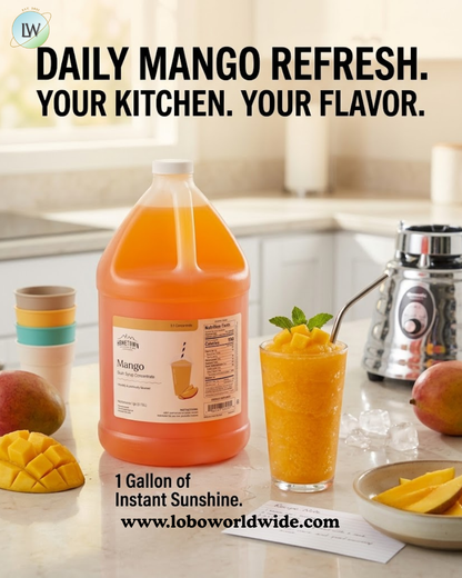Hometown Provisions 1 Gallon Slushy 5:1 Concentrate (Various Flavours)