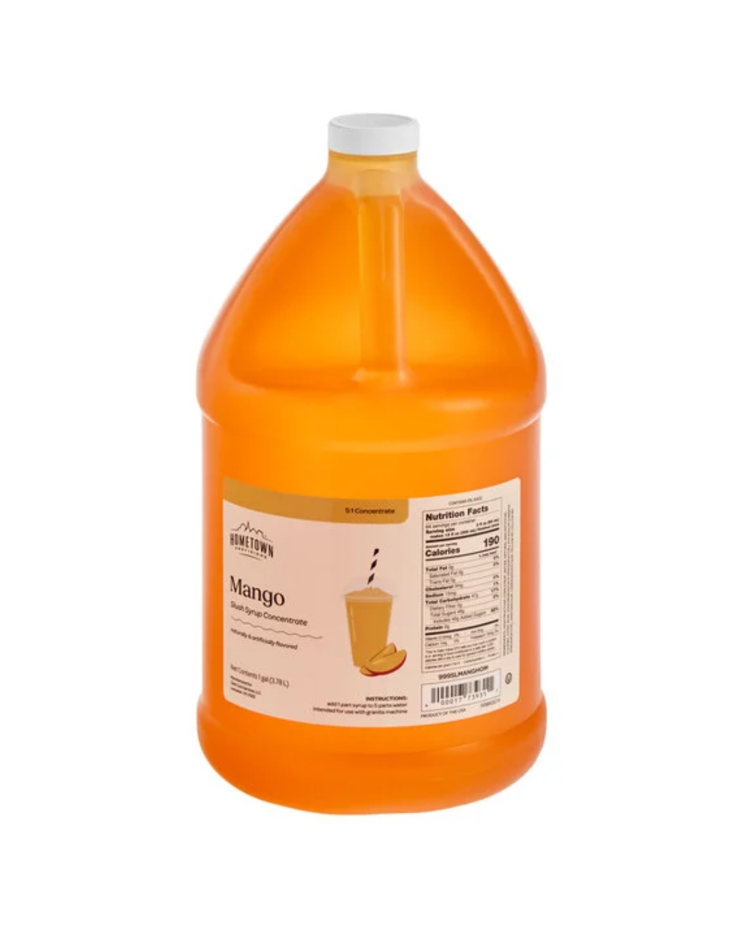 Hometown Provisions 1 Gallon Slushy 5:1 Concentrate (Various Flavours)