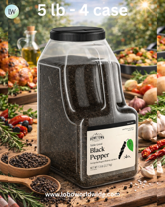 Hometown Provisions Table Grind Black Pepper.