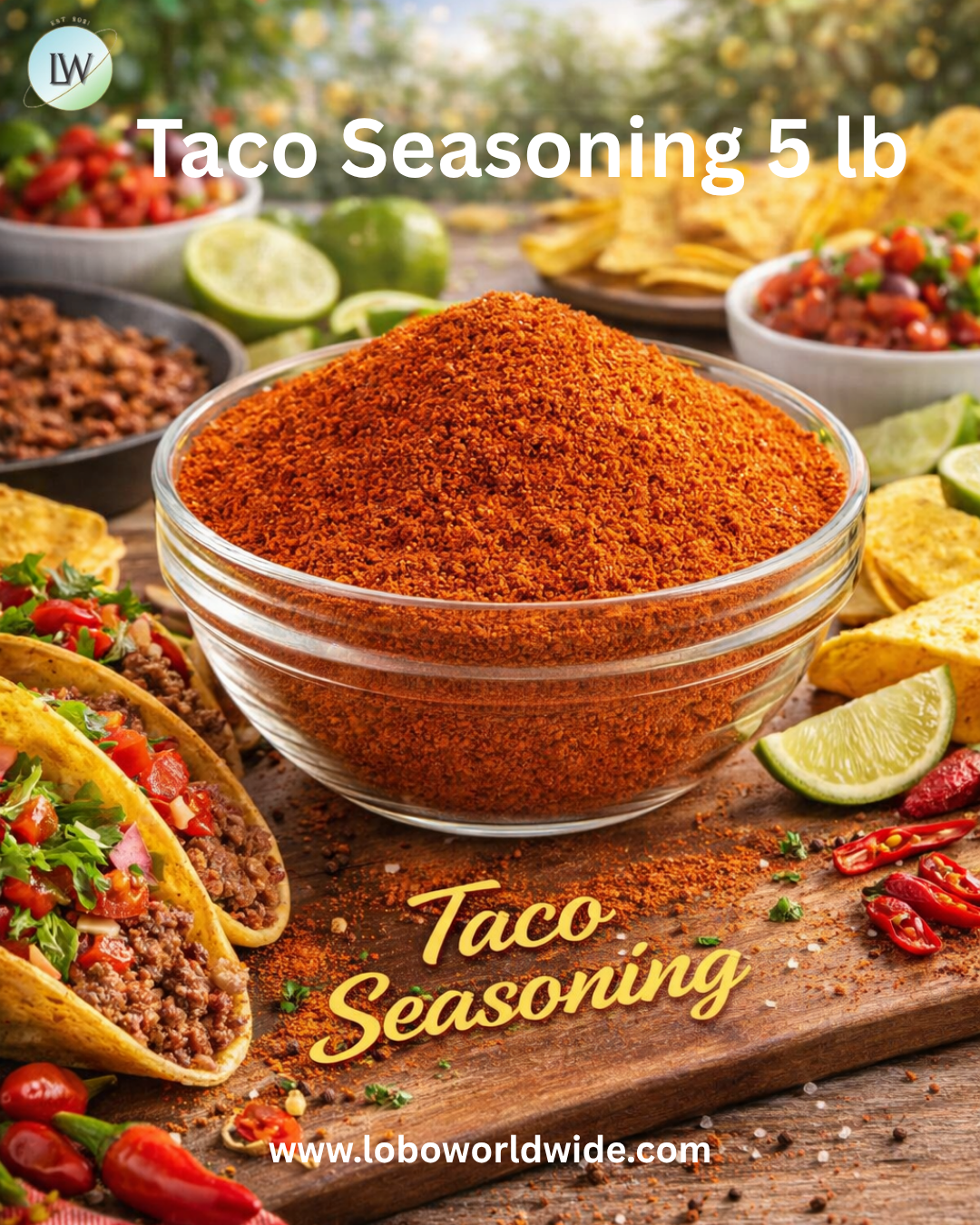 Hometown Provisions Taco Seasoning.