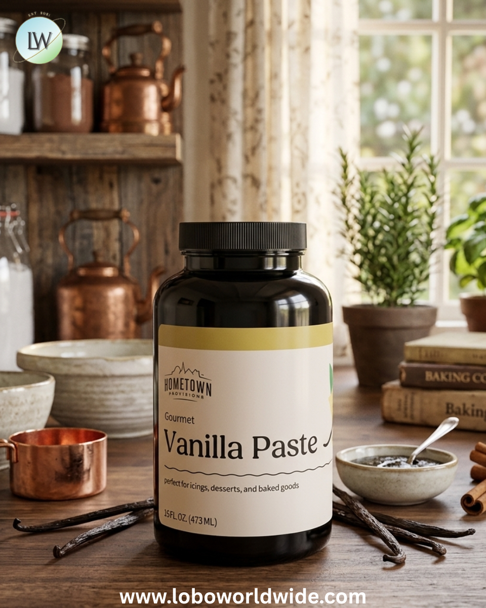 Hometown Provisions Vanilla Bean Paste(Various Sizes)