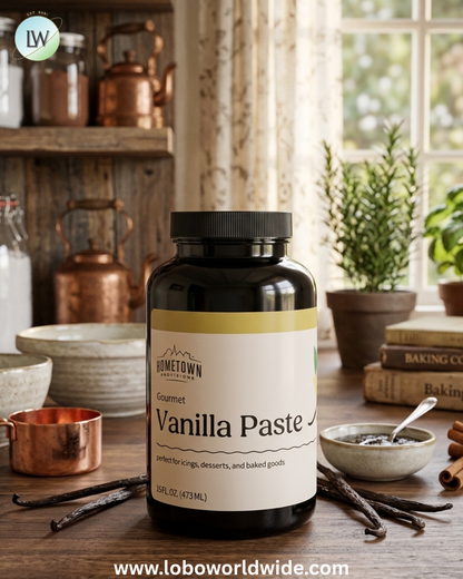 Hometown Provisions Vanilla Bean Paste(Various Sizes)