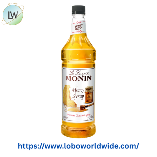 Monin Premium Honey Syrup 1 Liter