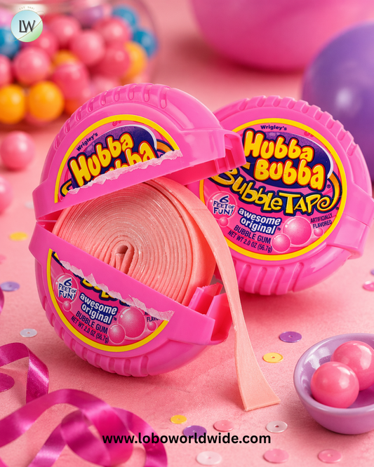 Hubba Bubba Bubble Tape Original 6 Pack