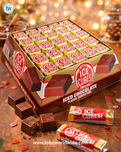 Ice Cubes Chocolate Candy 100 Piece