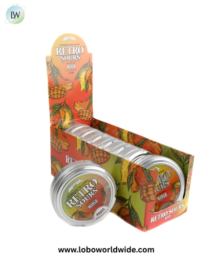Iconic Retro Sours Mango 8 pack
