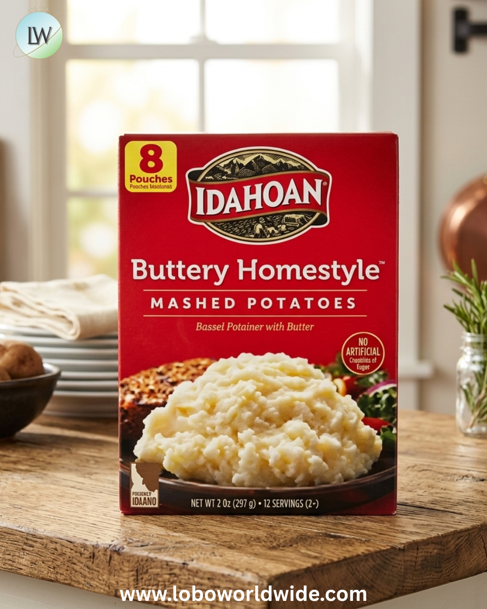 Idahoan Buttery Homestyle Mashed Potatoes, 8 pk.