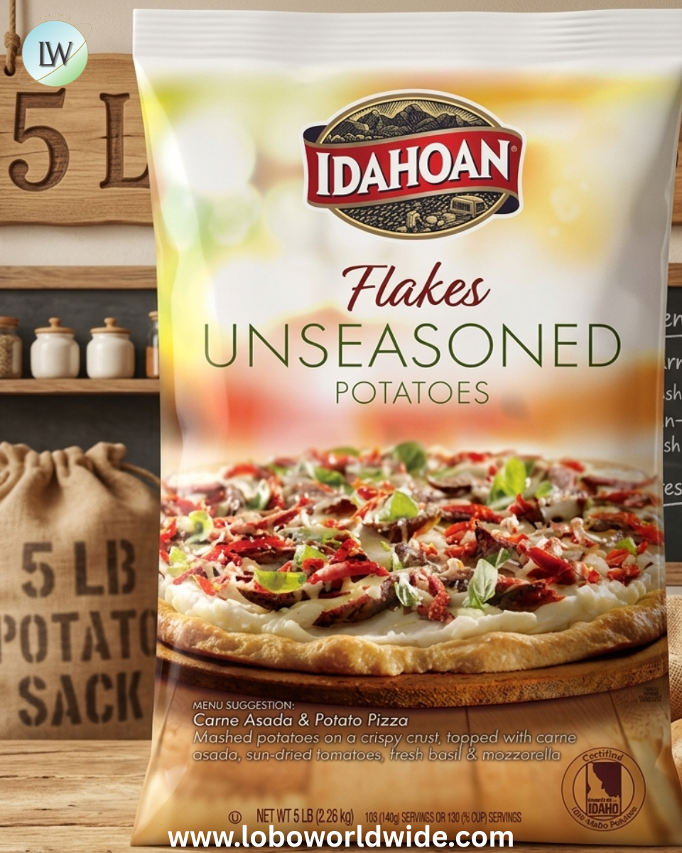Idahoan Flakes Unseasoned Potatoes 5 lb. Bag