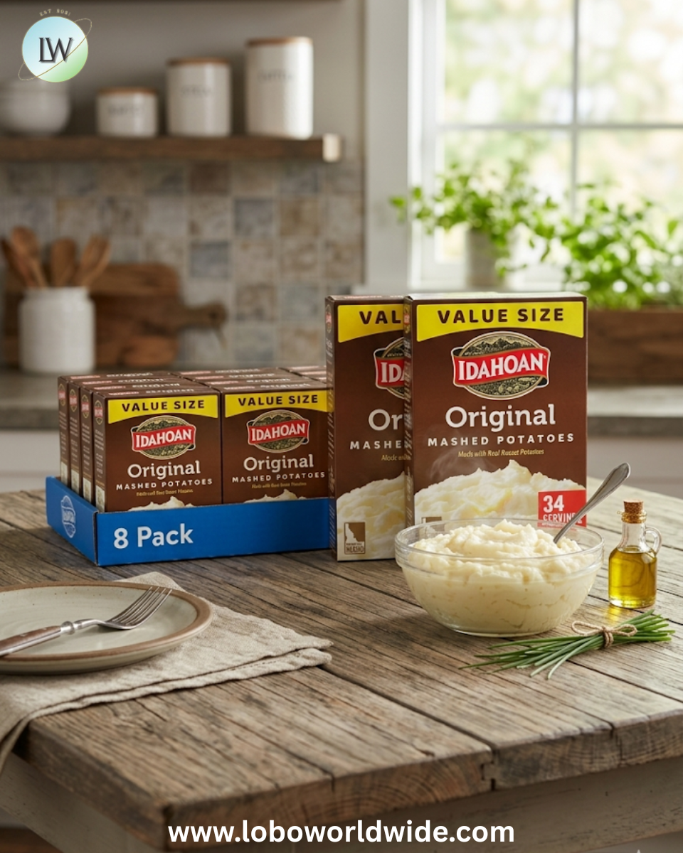 Idahoan Original Mashed Potatoes Side Dish, 26.2 oz