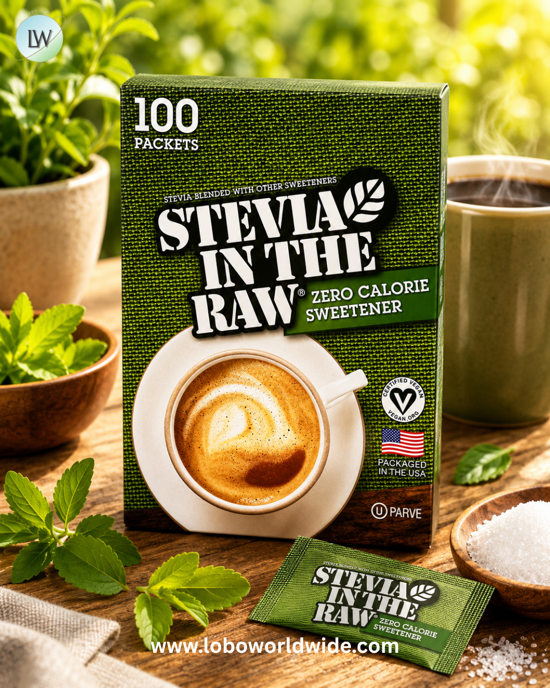 In the Raw, Stevia In The Raw®, Zero Calorie Sweetener