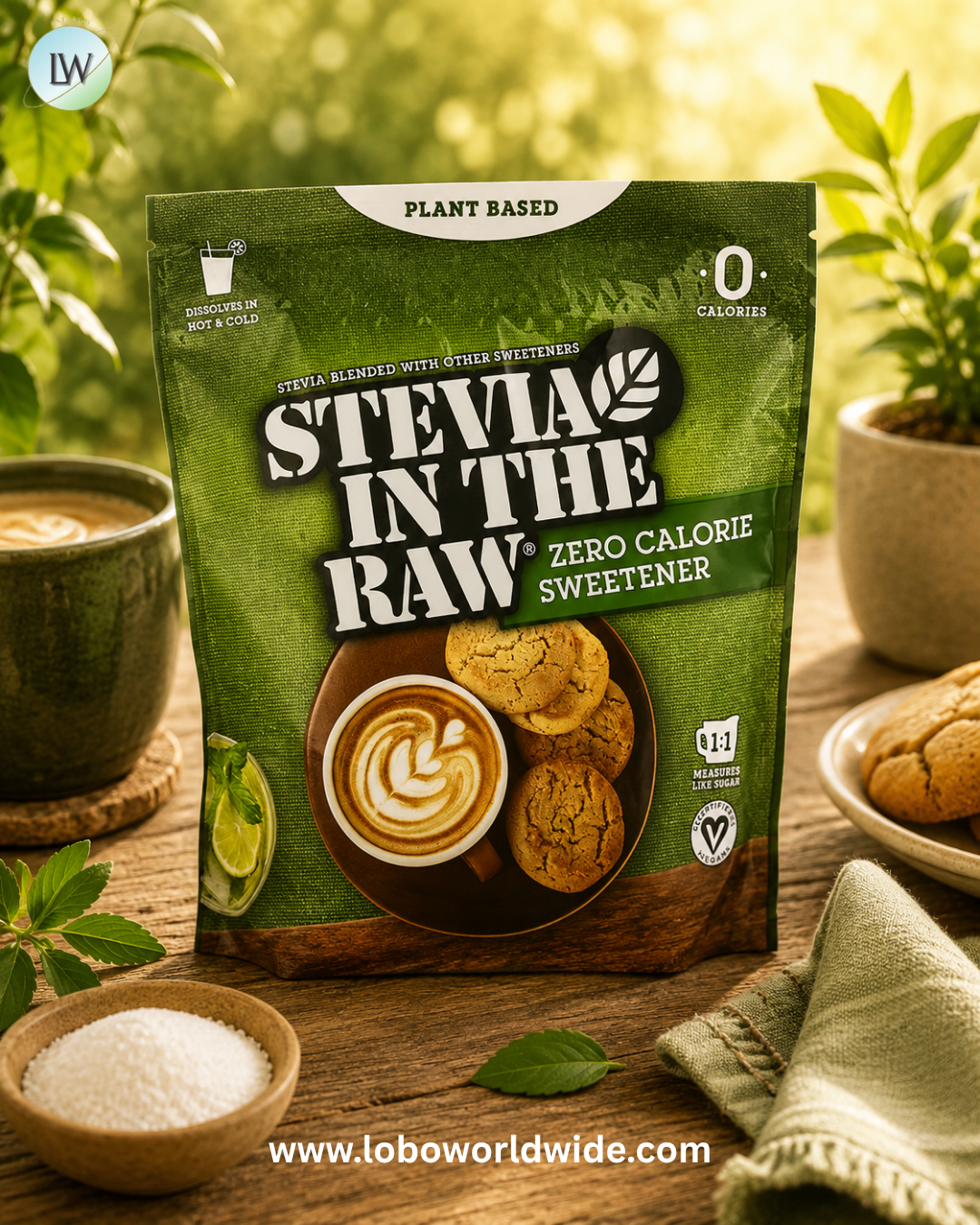 In the Raw, Stevia In The Raw®, Zero Calorie Sweetener
