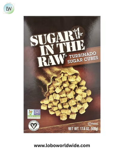 In the Raw, Sugar In The Raw®, Turbinado Sugar Cubes, 17.6 oz (500 g)